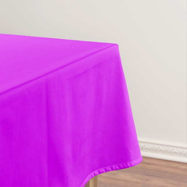Psychedelic Purple Tablecloth (In Situ)