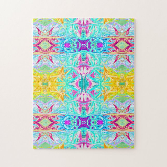 Psychedelic Puzzle Print (Vertical)