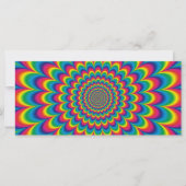 Psychedelic rainbow abstract design (Front)