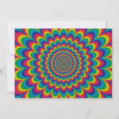 Psychedelic rainbow abstract design (Front)