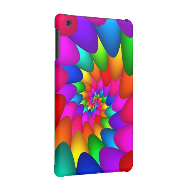 Psychedelic Rainbow iPad Mini 2 & iPad Mini 3 Case (Back Right)