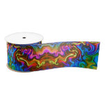 Psychedelic Rainbow Neon Ribbon