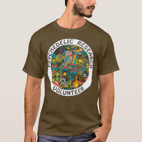 Psychedelic Research Volunr  T_Shirt