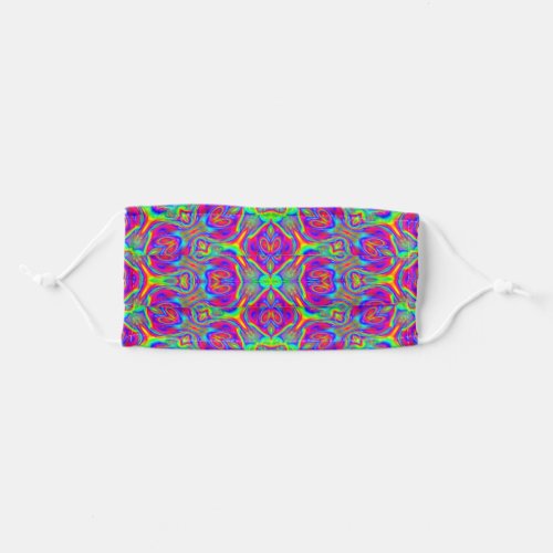 Psychedelic Retro Cloth Face Mask