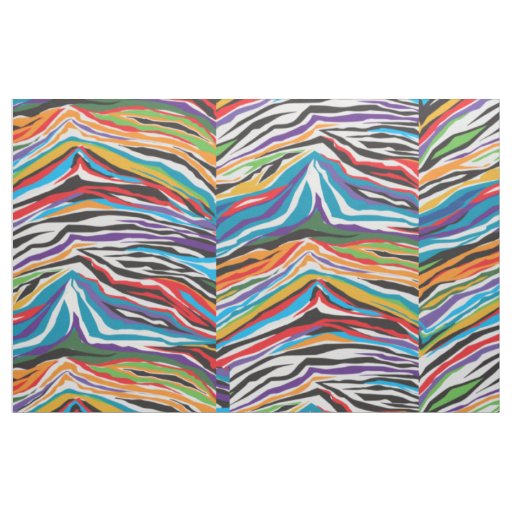 Psychedelic Retro Fabric