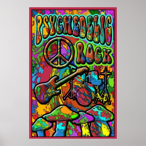 Psychedelic Rock Poster