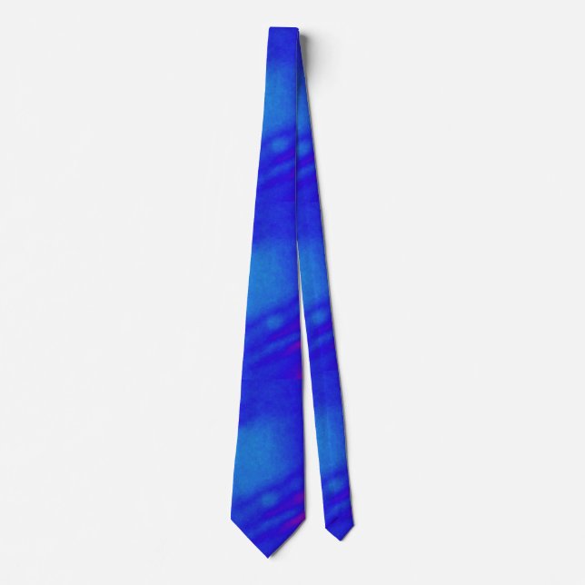 Psychedelic Royal Blue Tie Dye Mens (Front)