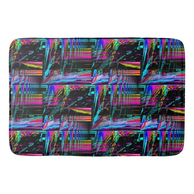 Psychedelic Sailing..... Bath Mat (Front)