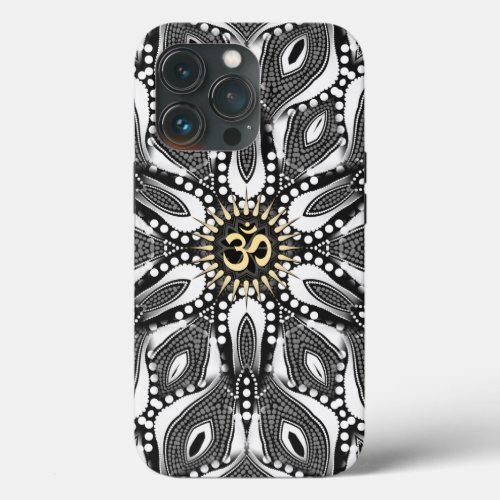 Psychedelic Serpent Aum OM iPhone 13 Pro Case