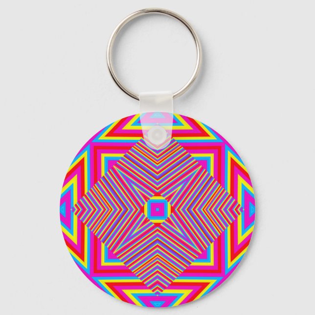 Psychedelic Session Key Holder #2 Keychain (Front)