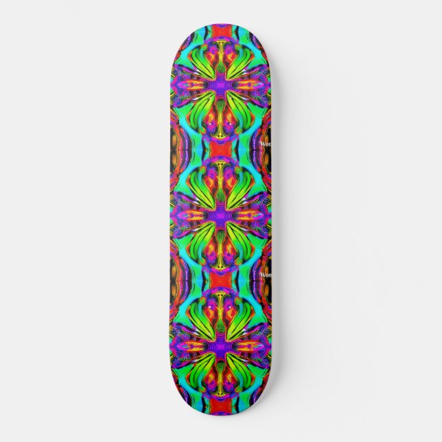 psychedelic Skateboard (Front)