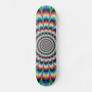 Psychedelic Skateboard Deck