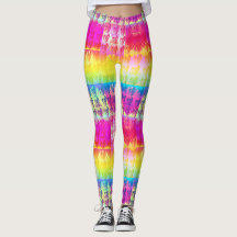 Psychedelic Skull Leggings