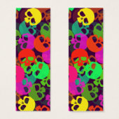 Psychedelic Skulls Bookmark (Front & Back)