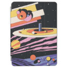 Psychedelic Space Abstract Illustration, Geometri iPad Air Cover Psychedelic Space Abstract Illustration, Geometri iPad Air Cover