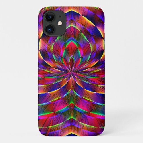 Psychedelic Spider iPhone 11 Case