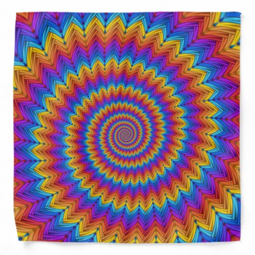 Psychedelic Spiral Bandana