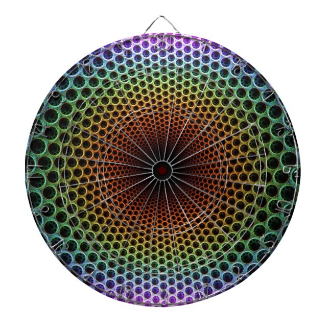 Psychedelic Spiral Dart Board (Front)