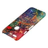 Psychedelic Splatter | Colorful Rainbow Abstract Uncommon Google Pixel Case (Top)