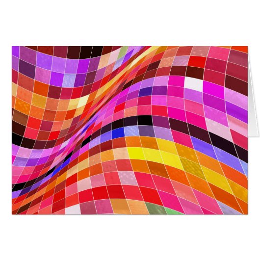 Psychedelic Square Pattern (Front Horizontal)