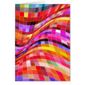 Psychedelic Square Pattern Cards (Front)