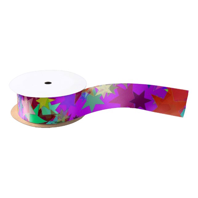 psychedelic stars ribbon (Spool)