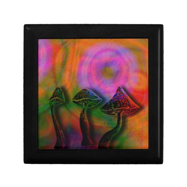 Psychedelic stash keepsake box (Front)