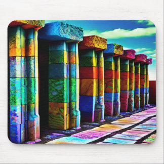 Psychedelic Stones Mouse Pad