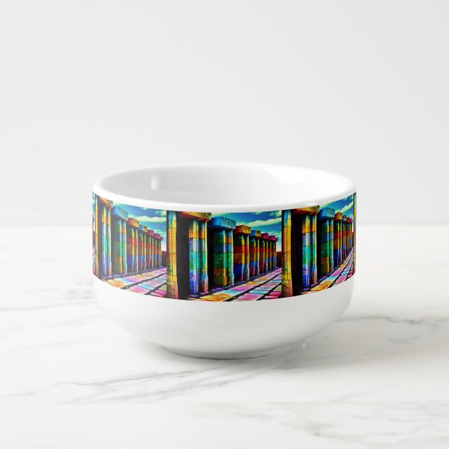 Psychedelic Stones Soup Mug (Front)