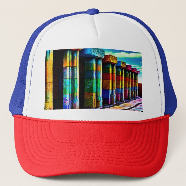 Psychedelic Stones Trucker Hat (Front)