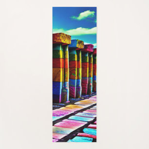 Psychedelic Stones Yoga Mat
