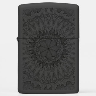 Psychedelic Sunflower Mandala Zippo Lighter