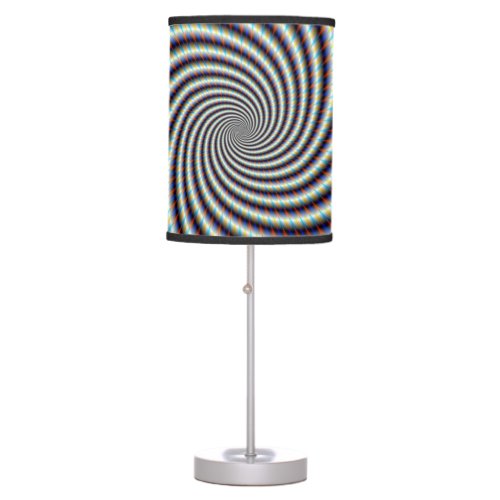 Psychedelic Swirl Table Lamp