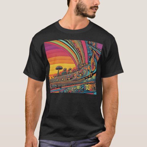 Psychedelic  T_Shirt