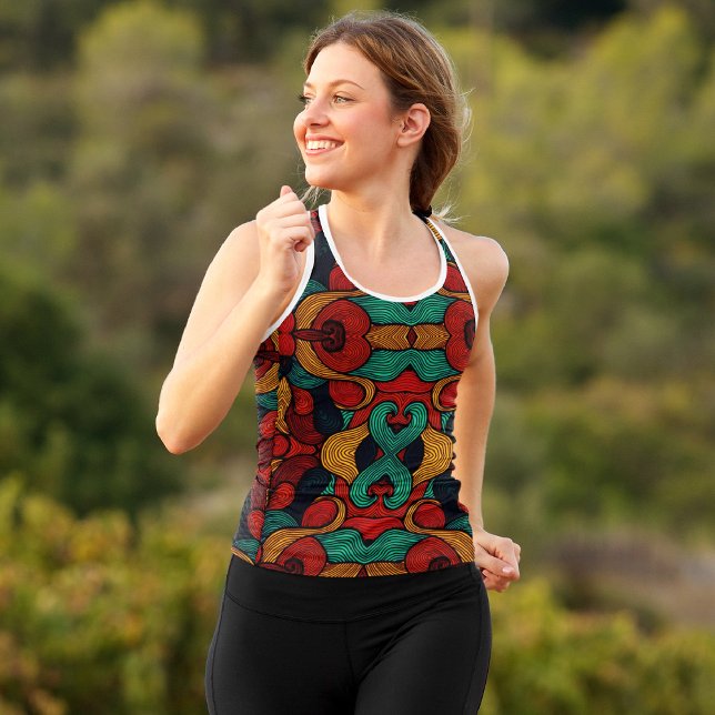 psychedelic tank top (Creator Uploaded)