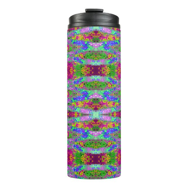 Psychedelic Thermal Tumbler (Front)