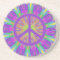 Psychedelic Tie Dye Coaster