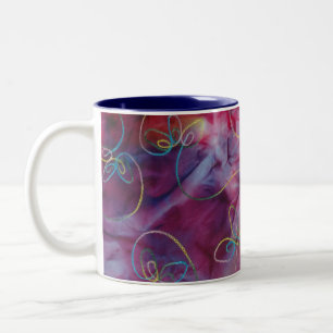 Psychedelic Tie-Dye Fabric Mug