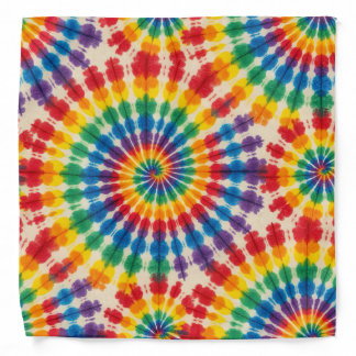 Psychedelic Tie Dye | Groovy Retro Bandana