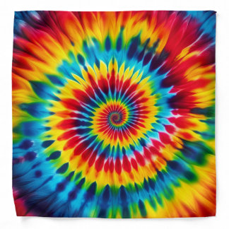 Psychedelic Tie Dye | Groovy Retro Bandana