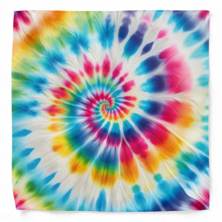 Psychedelic Tie Dye | Groovy Retro Bandana