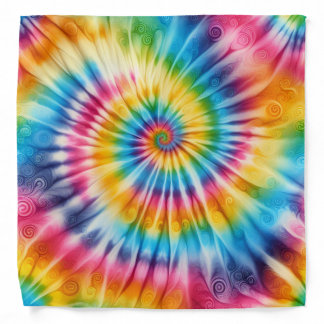 Psychedelic Tie Dye | Groovy Retro Bandana