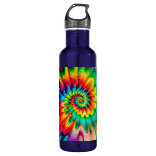 Pastel Tie Dye Water Bottle by Kate and Company