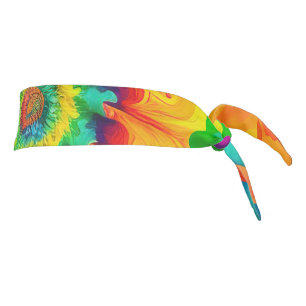 Psychedelic Tie Dye Retro Surreal Tie Headband