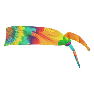 Psychedelic Tie Dye Retro Surreal Tie Headband