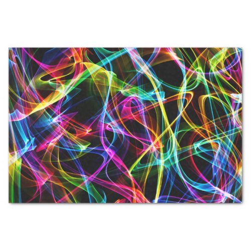 Psychedelic Trance Art Tissue Paper