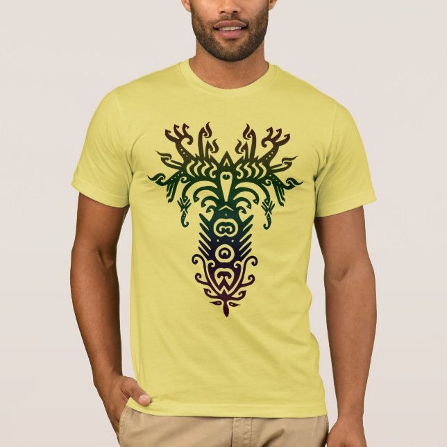 psychedelic tree T-Shirt (Front)