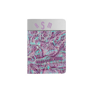 Psychedelic Trippy Hidden Frog Free Your Mind Passport Holder