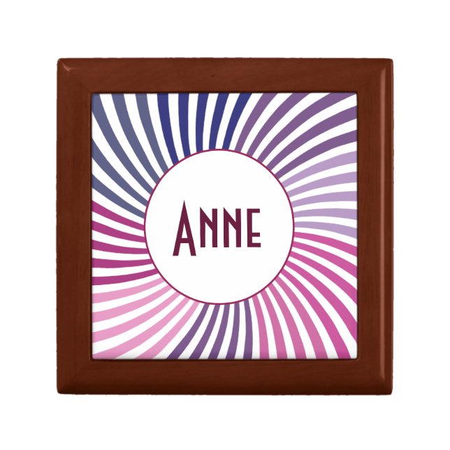 Psychedelic Twirl, Boho Gift Box (Front)