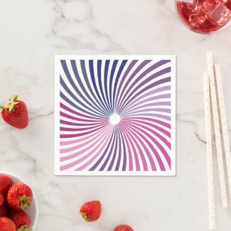 Psychedelic Twirl  Napkins